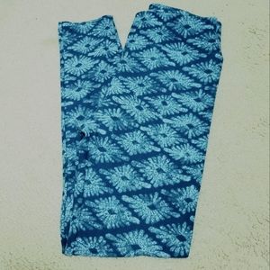 ⭐4 for $20 Lularoe Teal Leggings Standard One Sz